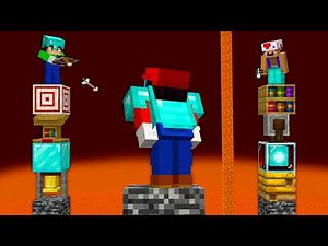 Minecraft Random Item Pillars... (Nether Edition)