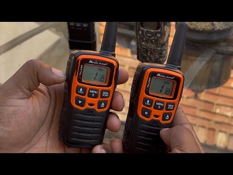 Setting Privacy CTCSS Codes On Walkie Talkies 