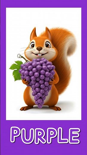 Spelling of purple || purple color learning #staylittlechannel