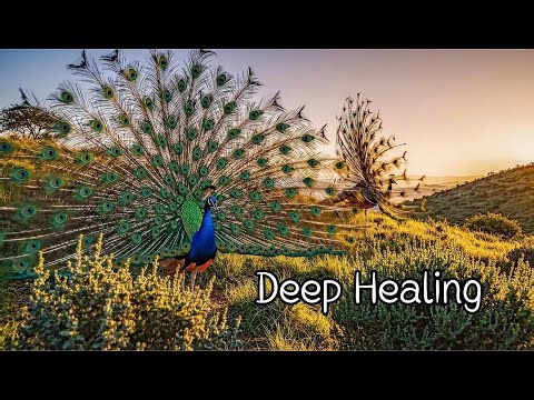 Beautiful Nature 4K: Majestic Peacocks & Relaxing Piano for Deep Sleep 🌿#deepsleep