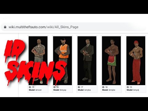 ID SKINS GTA SA-MP!!