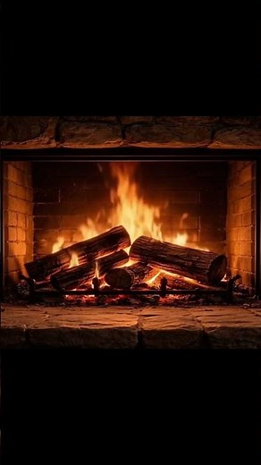 1 Hour Fireplace 4K 🔥 Cozy Fire Sounds for Relax, Sleep & Study#relax #burningfireplace #calm #fire