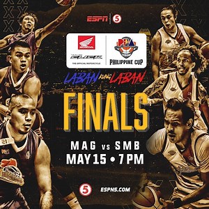 The two greatest words in sports: Game Seven. Magnolia. San Miguel. One last time for the 2019 PBA Philippine Cup. Who ya got? *** Watch the game LIVE on May 15 at 7:00 PM on ESPN5 and espn5.com! #PBAonESPN5 #PBALabanKungLaban #PBAPhilCupFinals | One Sports