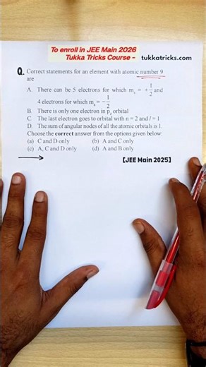 JEE Chem Trick: Stop Overthinking, Do This