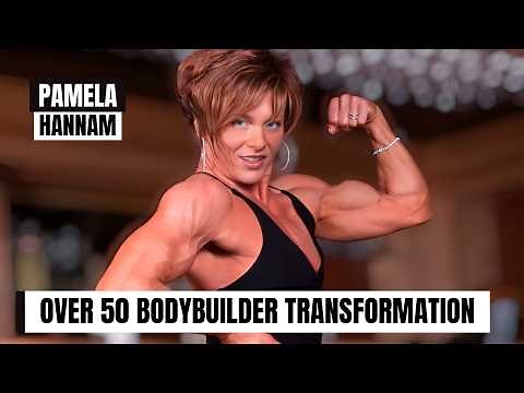 Over 50 on Stage: Oldest Bodybuilder Pamela Hannam's Muscle Transformation