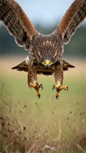Red-Tailed Hawk POV: The Perfect Hunt 🦅" #shorts #wildlife#documentary#nature#animals