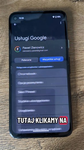 799K views · 6.1K reactions | Przestań udostępniać te dane do Google ❌ #androidhack #androidtips #android | Paweł Zienowicz | Facebook