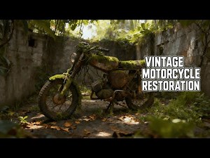 Complete Restoration of a Rusty Simson Motorcycle // Bringing a Forgotten Legend Back to Life 🛠️