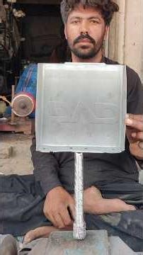 Old DVD Player Turned Into Metal Dustpan | Scrap to Useful Tool #diy #howto