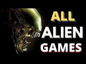 ALL ALIEN VIDEO GAMES 1982-2022/ todos los juegos de aliens / LA SAGA DE ALIEN / evolution of alien