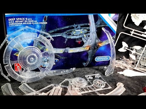 Star Trek Deep Space Nine 1:3300 AMT Bausatzbesprechung Unboxing