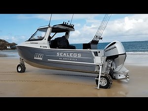 Sealegs 8.5M Alloy Cabine - amphibie néo-zélandais