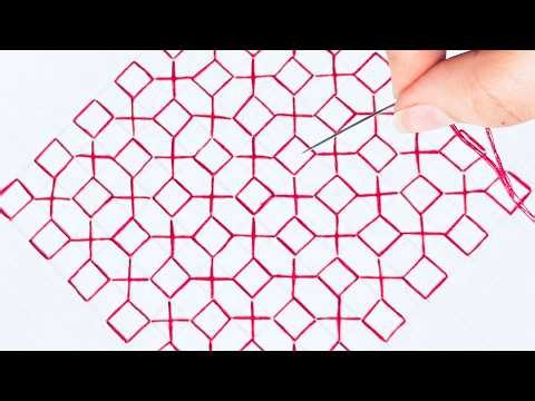 You Only Need One Stitch for This Stunning Geometric Pattern!