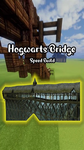 I built the HOGWARTS BRIDGE in MINECRAFT! ✨🪄 - That’s right! I’ve finally added the Hogwarts bridge to my Wizarding World Minecraft server! I hope you all enjoy and I can’t wait for you to see it for yourself! - #minecraftserver #hogwartslegacy #minecraftservers #MinecraftBuild #speedbuild
