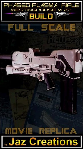 Terminator 40 Watt Pulse Rifle Build #terminator #plasmagun #movieprops #aluminiumcasting