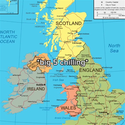 this is how Ireland and England made Northern Ireland ❤❤❤❤ #fyp #uktiktok #xyzabc #geography #england
