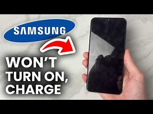Samsung Galaxy Won't Turn On, Won't Charge & Black Screen - Fixed