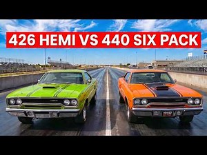 440 Six Pack vs 426 Hemi: The Race Mopar Erased