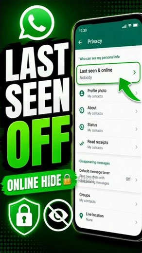 How to Hide WhatsApp Last Seen & Online Status | WhatsApp Privacy Settings (2026)