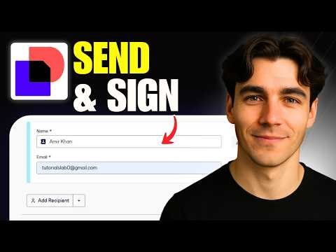 How To Send And Sign With Data Verification In Docusign Esignature (Tutorial 2026)