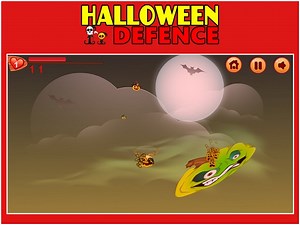 Play Halloween Defence 1 | Free Online  Games. KidzSearch.com