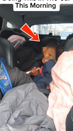 I Catched My Kids Doing This In The Car This Morning 💔. #familyvlog #motherhood #familylifestyle