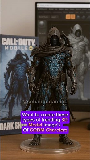 "How to Create Trending CODM Characters as 3D Bandai Figures | Gemini Al Photo Easy Edit Tutorial"