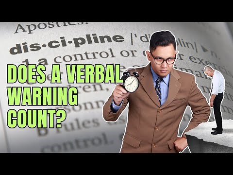 Complete Employee Discipline Steps Defined from Verbal Warnings to Termination