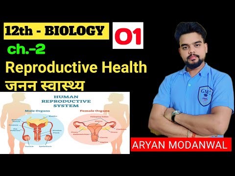 ✅ Reproductive Health | Class 12 | Detailed Explanation in Hindi & English | NCERT Biology#gmc