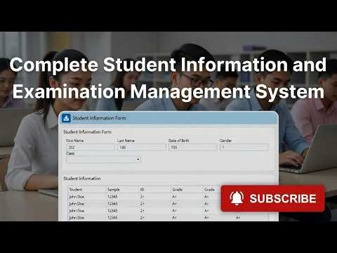 Complete Student Information and Examination Management System