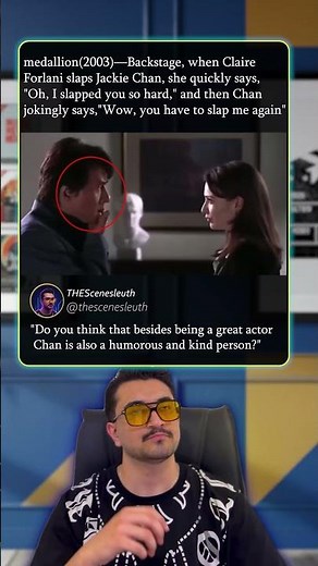 The Medallion - When Slaps Turn into Laughter 🎬😂 #thescenesleuth