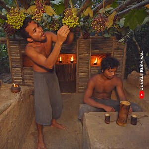 How To Build The Most Beautiful Grapevine House Villa, Jungle Survival Bushcrafts Survival Skills | Jungle Survival