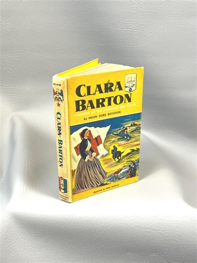 Vintage Clara Barton Biography | American Red Cross Founder, 1955 - Etsy