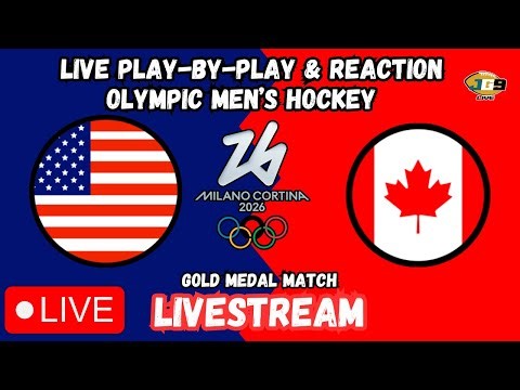 USA vs. Canada | 2026 OLYMPICS LIVESTREAM | Men's Hockey | LIVE