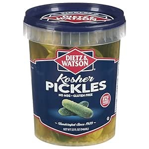 Dietz & Watson Kosher Pickles, 32 oz