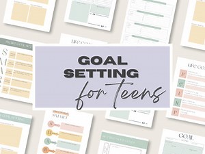 Goal Setting Worksheets for Teens