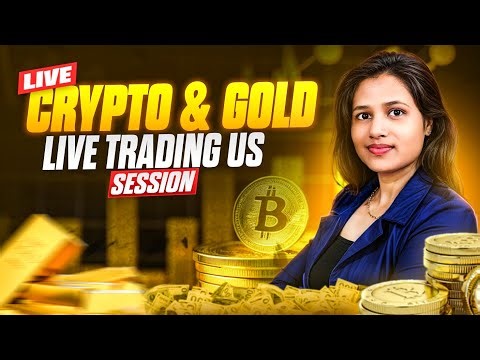 Live Gold, Forex & Crypto Trading | XAUUSD, Bitcoin, Analysis by Archana Prakash, | Live analysis