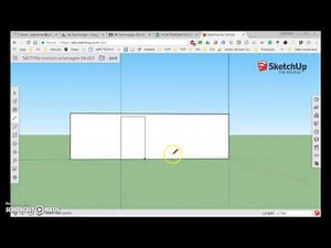 Sketchup : Percer une ouverture