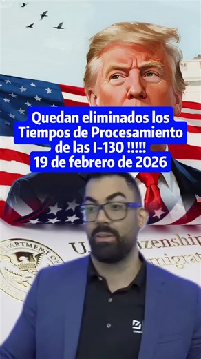 ¡Se eliminan los tiempos de procesamiento de las I-130! Esto podría acelerar tu proceso de visa familiar #I-130 #VisaFamiliar #InmigracionUSA #DerechosMigratorios #fyp #viral