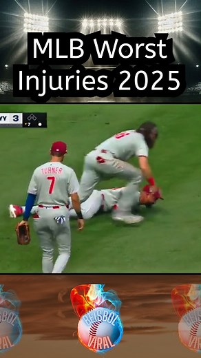 MLB Worst Injuries 2025 #baseballlife #mlb #baseball #beisbol | Beisbol Viral