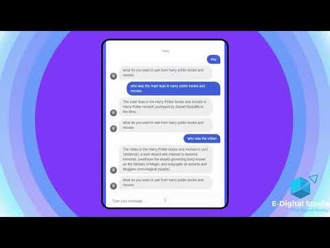 We Created a Harry Potter AI Chatbot | Ask Harry Potter Anything! | E Digital Studio