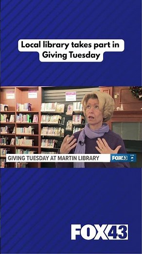 Local library takes part in Giving Tuesday