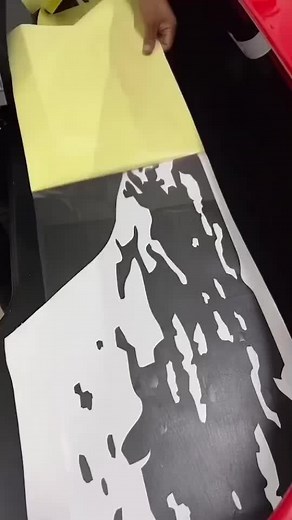 Vinyl Wrap Installation on a Blue Pickup Truck