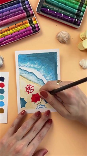 Caran d’Ache Pastel Pencils ile tatilde bile yüksek pigmentli, hassas ve taşınabilir yaratıcılık!