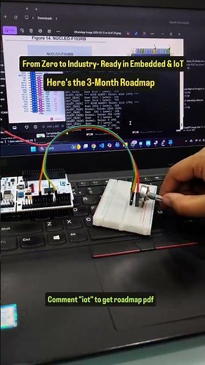 From Zero to Industry ready in Embedded and IoT | Here's the 3 Months Roadmap #shorts