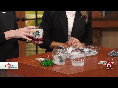 Holiday DIY: Snow Globe Gift Card Holder