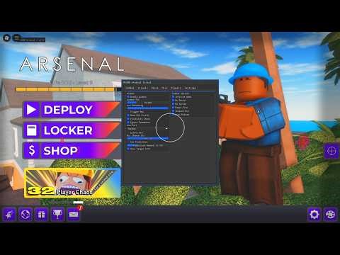 Arsenal Script *NO KEY* | Silent Aim, Aimbot, Flying, ESP, Infinite Ammo & More | SM HUB