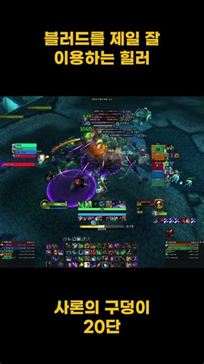 블러드를 가장 잘이용하는 힐러 #worldofwarcraft #회드 #힐러 #힐러