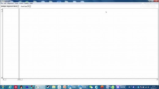 生物学常用序列对比软件ClustalX简易教程