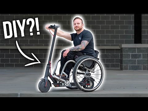 EPIC Electric Wheelchair Scooter (UNDER $500!!) Complete DIY Guide